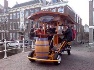 originele bierfiets verboden